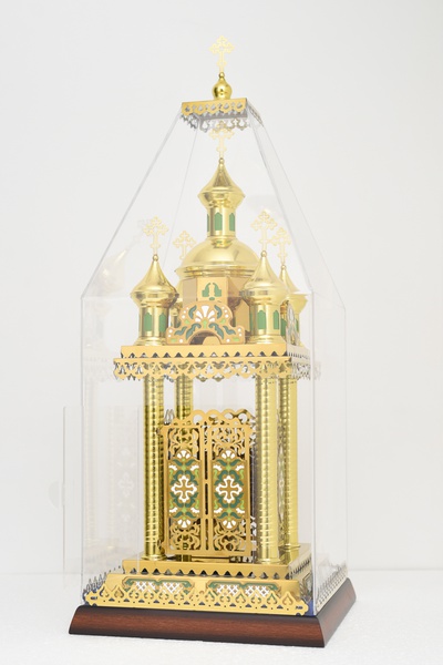 Дарохранительница большая №5 эмаль ювелирная