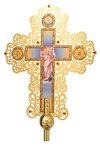 Крест №7 большой запрестольный комбинированный двухсторонний