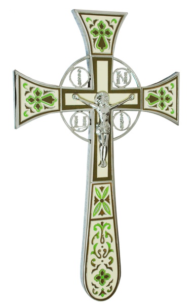 Крест напрестольный мальтийский №1 эмаль