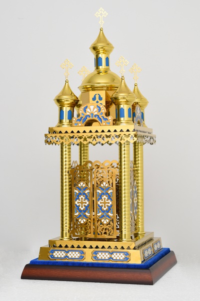 Дарохранительница большая №5 эмаль ювелирная