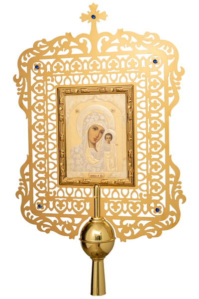 Икона запрестольная №6 с декоративной рамкой