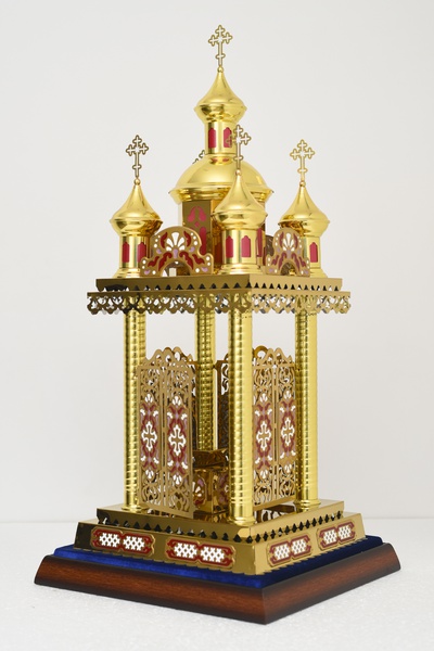 Дарохранительница большая №5 эмаль ювелирная