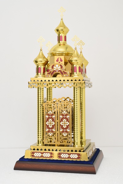 Дарохранительница большая №5 эмаль ювелирная