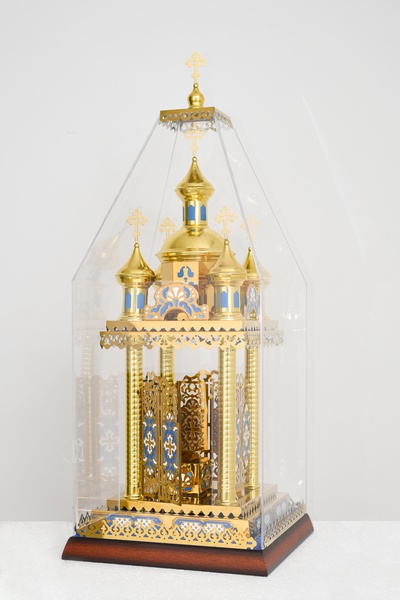 Дарохранительница большая №5 эмаль ювелирная