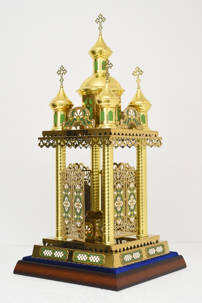 Дарохранительница большая №5 эмаль ювелирная