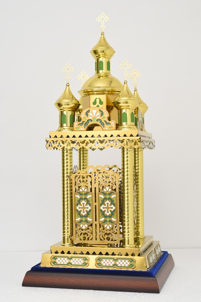 Дарохранительница большая №5 эмаль ювелирная