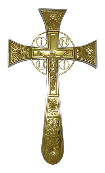Хрест напрестольний мальтійський №1 нікель
