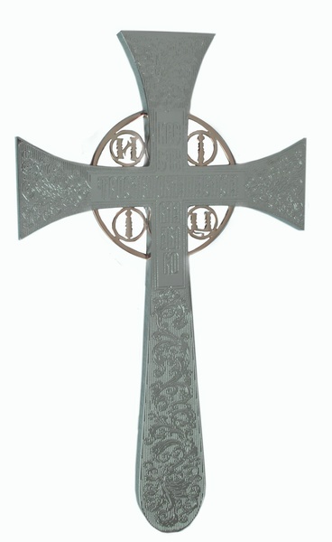 Хрест напрестольний мальтійський №1 емаль